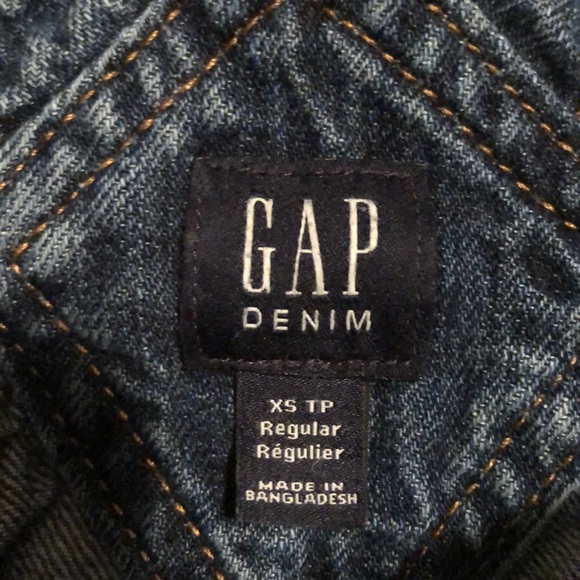 Distressed Jean Overalls - Picture 3 of 4